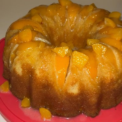 Peach Pound Cake