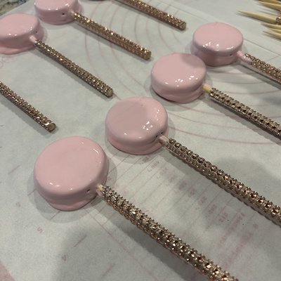 Dozen Of Chocolate Or Candy Dipped Cookies