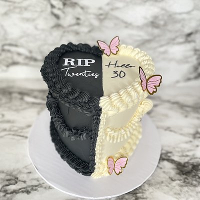 6 Inch Heart Cake