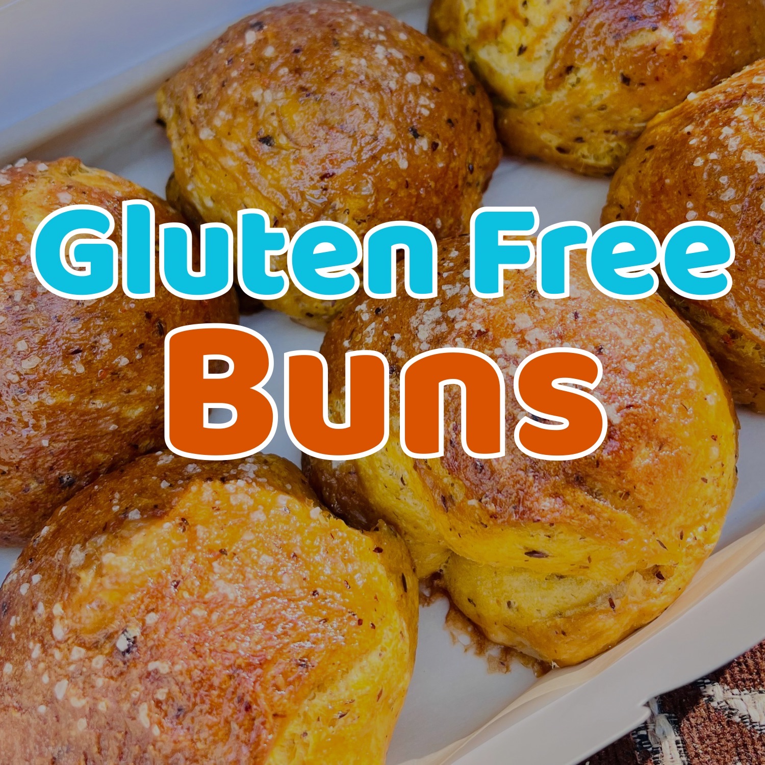 Gluten-Free Pretzel Buns