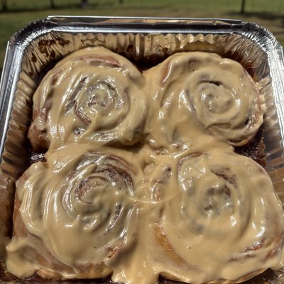 Coffee Cinnamon Rolls (4 Pack)