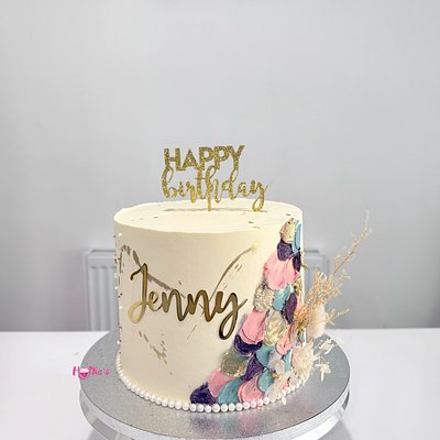 Colourful Birthday Cake 
