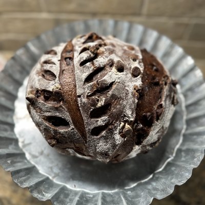 Double Chocolate Sourdough Loaf 