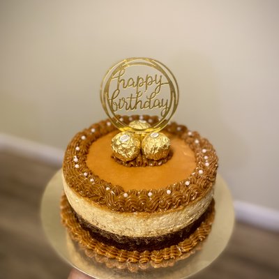 6” Inches Chocoflan 