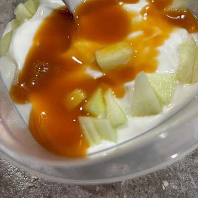 Carmel Apple Yogurt Parfait 
