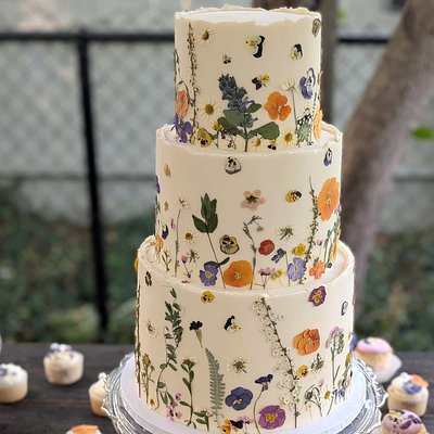 Three Tier Buttercream Cake