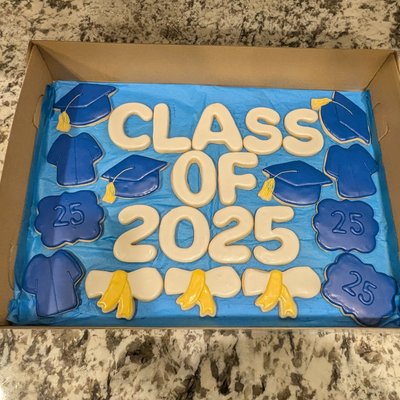 2025 Graduation Cookie Box