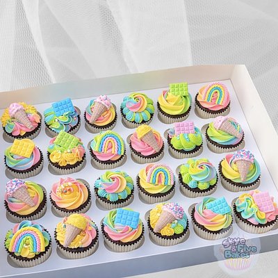 12 Pack- Rainbow Treats