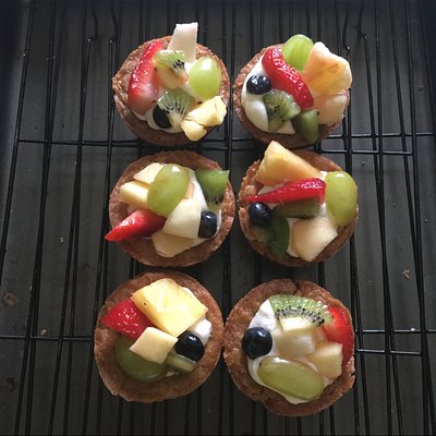 Cookie Fruit Tarts