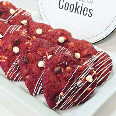 Red Velvet Chip (Heart) -HALF  DOZEN