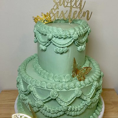 6” 8” Tiered Cake