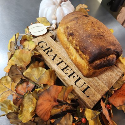 Farmhouse White - Pumpkin Cinnamon Swirl Loaf 