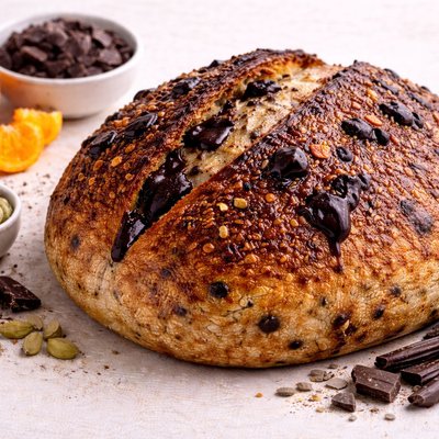 Burnt Orange + Dark Chocolate & Cardamom
