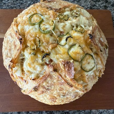 Jalapeño Cheddar Sourdough