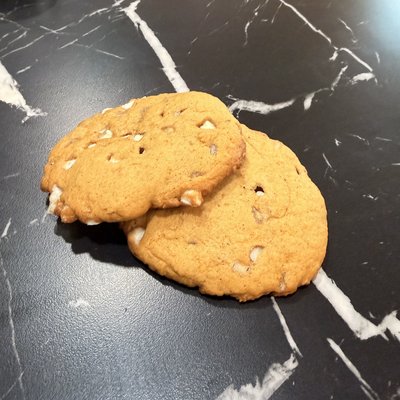 Pumpkin White Chocolate Chip Cookie
