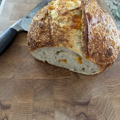Jalapeño Cheddar Sourdough