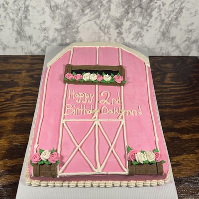 1/2 Sheet Cake 