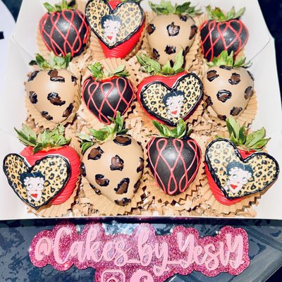 Decorated Strawberries 