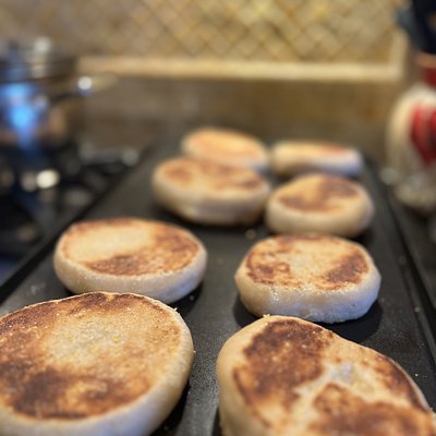 Organic Sourdough English Muffins (10)