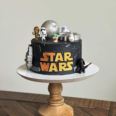 6” Two Layered Cake (Serves 10)