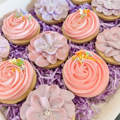  Basic Frosted Sugar Cookies By The Dozen 