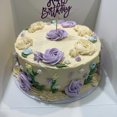 Floral Cakes - 8 Inch