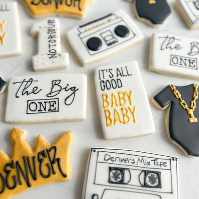 Detailed Decorated Sugar Cookies 