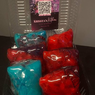 Candied Pomegranate Pockets