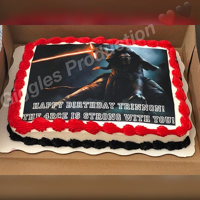 1/2 Sheet Cake 