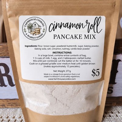Cinnamon Roll Pancake Mix
