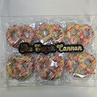 Chocolate Covered Pretzels Twists Or Rods - Dozen