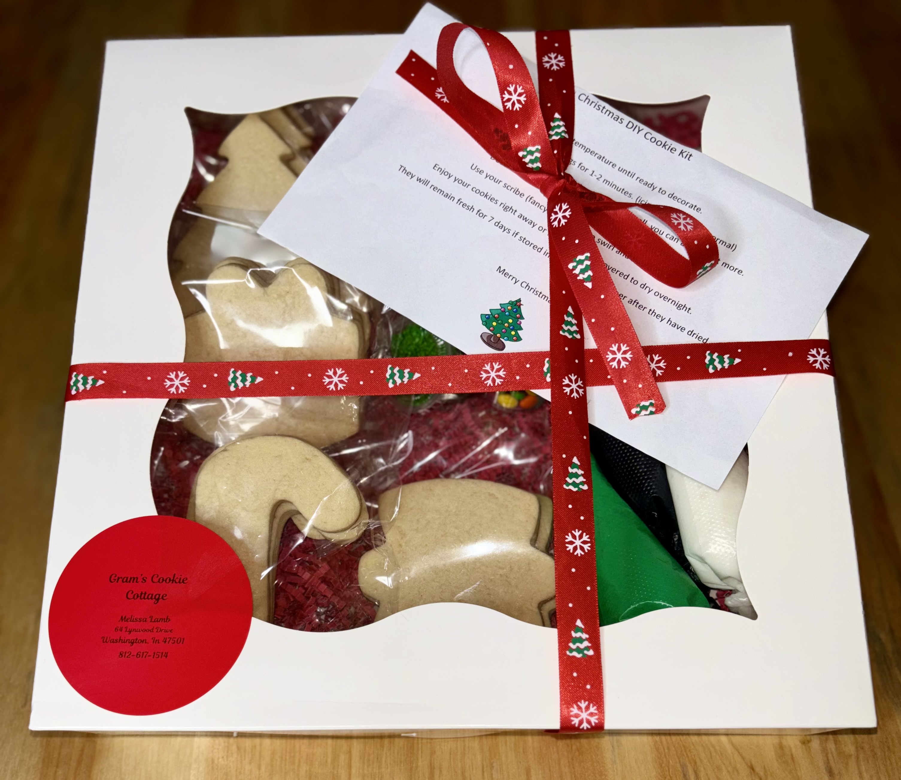 Christmas DIY Cookie kit