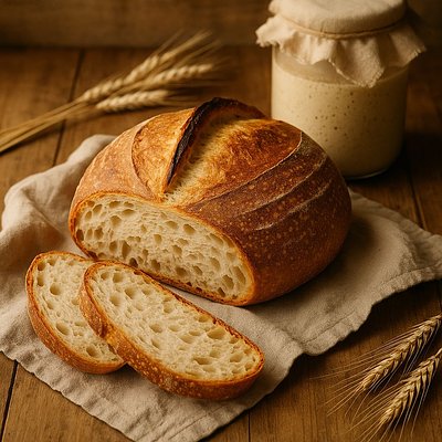 Sourdough Bread With Olives