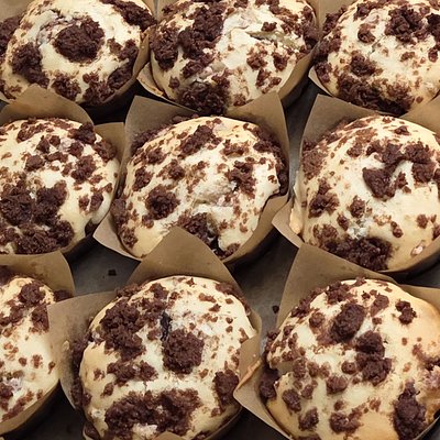 Sourdough Cinnamon Coffee Cake Muffins 