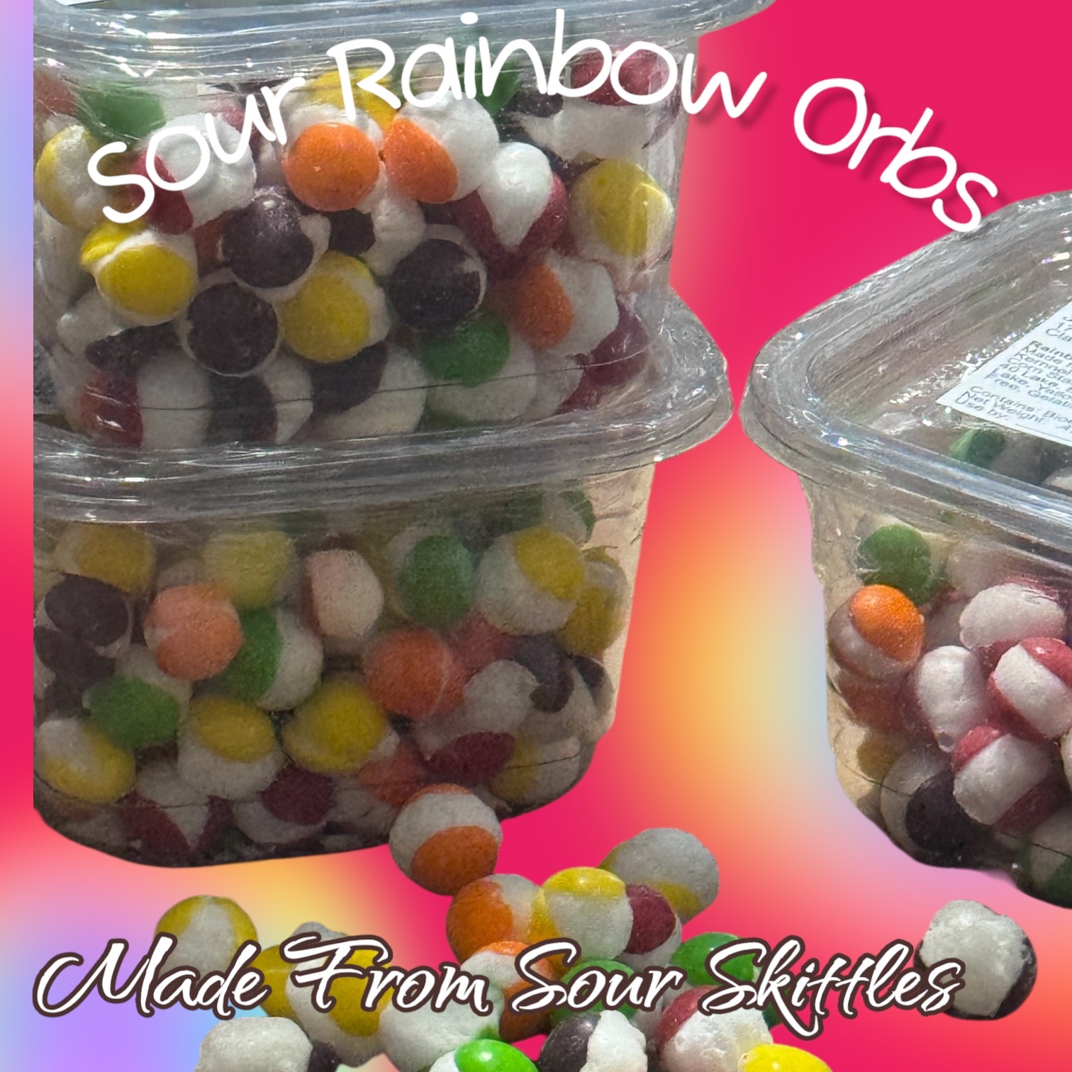Freeze Dried Sour Rainbows