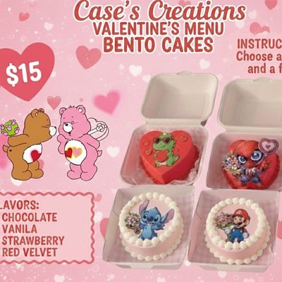 Valentine Bento Boxes