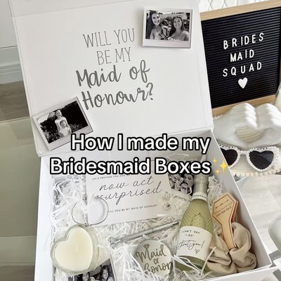 Proposal Box Bridesmaids 
