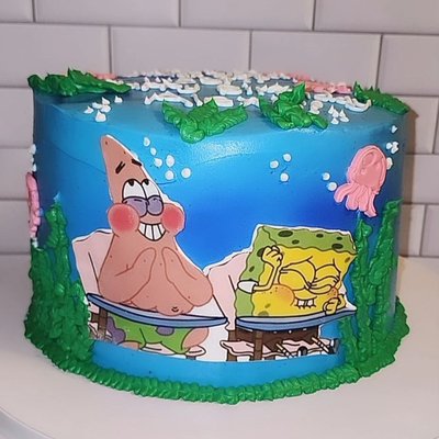  I thought of something funnier than 24… 25!” Spongebob  Cake 