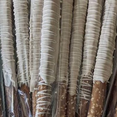 White Chocolate Pretzels 