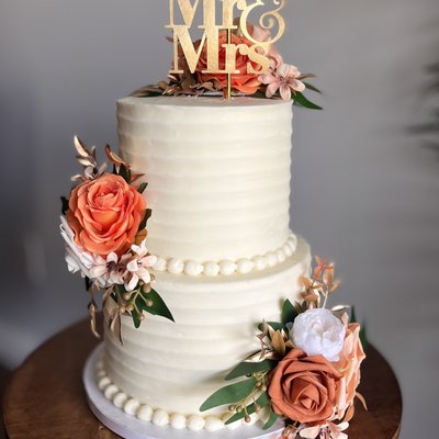 2-tier Wedding Cake