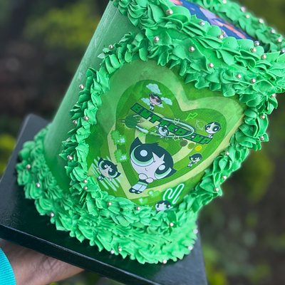 Single tier Cake W/ Image 