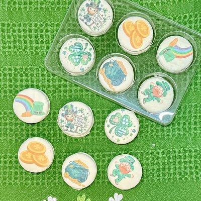 St Patrick’s Day Fudge Covered Oreos