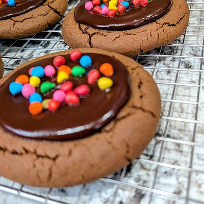 Cosmic Brownie Cookies 