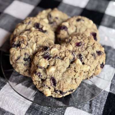 Oatmeal Cranberry White Chocolate