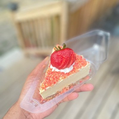 9” Strawberry Cheesecake 