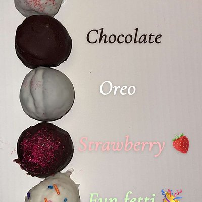 6 Mixed Cake Balls