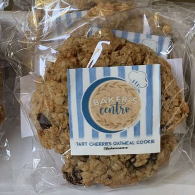Tart Cherry Walnut Oatmeal Cookies 