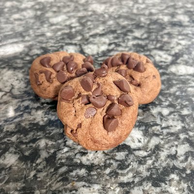 Chocolate Chocolate Chip Cookies 