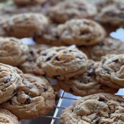 Half Dozen Chocolate Chip Cookies