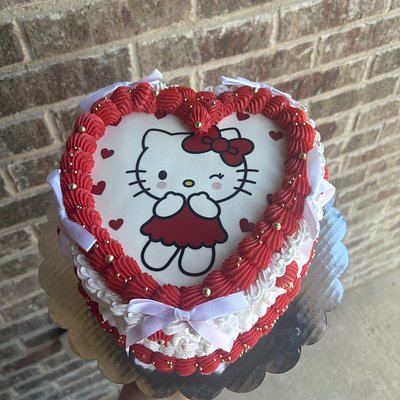 Heart Custom cake 